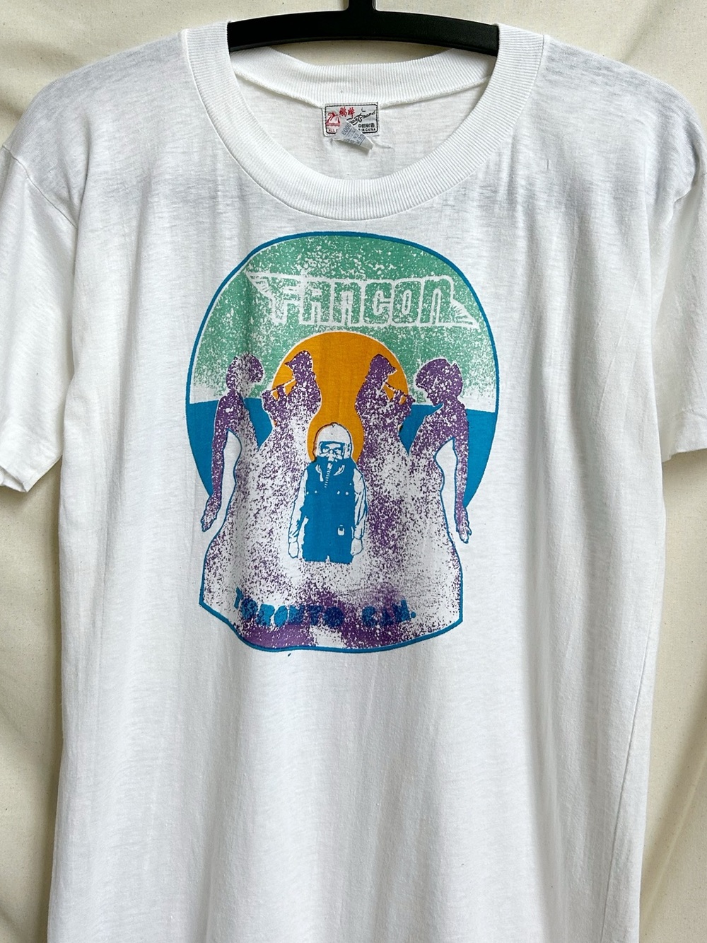 80s vintage Fancon Toronto sci-fi convention t-shirt single stitch Canada